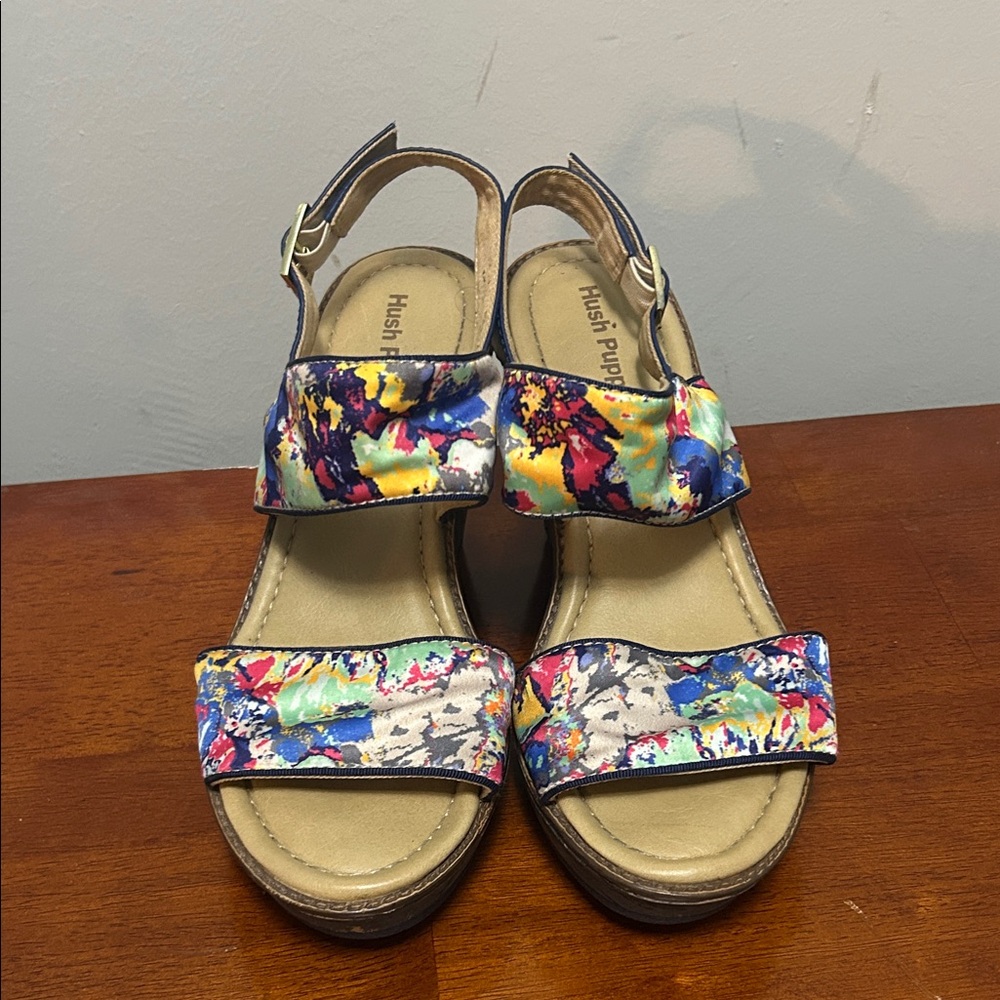 Hush Puppies Multicolor Wedges 8.5
